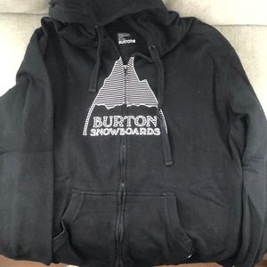 Mens XL Burton snowboard zip up sweatshirt.